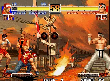 The King of Fighters '96 (set 2) screen shot game playing